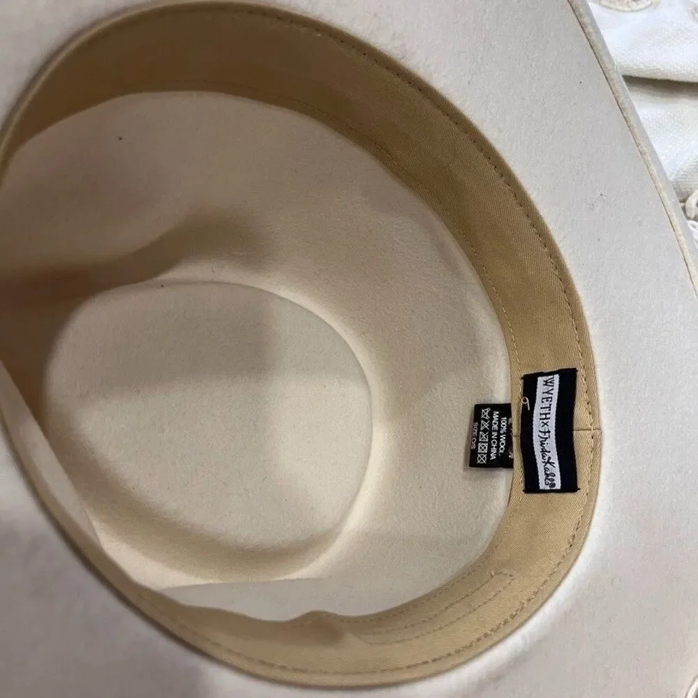 Anthropologie Wyeth x Frida Kahlo Rafaela Crema Hat Wool OS NEW